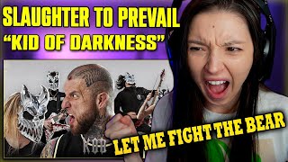 SLAUGHTER TO PREVAIL  KID OF DARKNESS  FIRST TIME REACTION  OFFICIAL MUSIC VIDEO [upl. by Sadinoel]