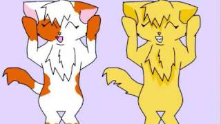 Re ULTIMATE Warrior Cats Caramelldansen [upl. by Ajna]