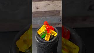 JBL Flip 6 Bass Test with Mini Gummy Bears 🧸🐻 [upl. by Zilvia]