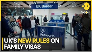 UK New eligibility requirements for visa  Latest News  WION [upl. by Elpmet233]