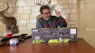 S6E3 Crossman Full Auto BB Rifle DPMS SBR More Fun than Allowed by Law [upl. by Pablo623]