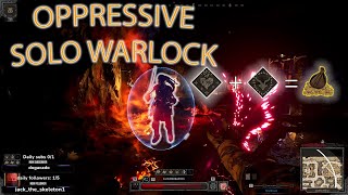 WARLOCK is BROKEN in solos DARK AND DARKER [upl. by Brozak820]