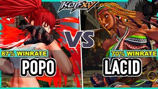 KOF XV 🔥 Popo LeonaKrohnenElisabeth vs Lacid Darli  Random [upl. by Aniri107]