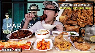 RAMDON RECIPE CHAPAGURI STEAK FILM PARASITE OSCAR WINNING MYEONGDONG TOPOKKI  ASMR MUKBANG [upl. by Lantha]