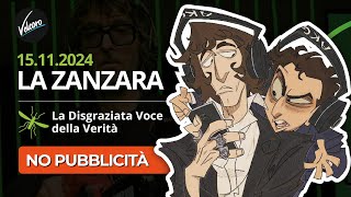 La Zanzara del 15112024 No pubblicità [upl. by Kcarb]