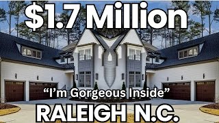 17 Million  Luxury Living In Raleigh NC  Beautiful House Tour [upl. by Miran]