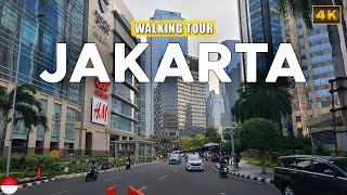 Jakarta INDONESIA  Sudirman Central Business District SCBD Walking Tour [upl. by Eniagrom]