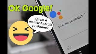 Foi Surpreendente Fiz perguntas engraçadas para o Google Assistente [upl. by Huan]