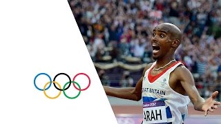 Mo Farah Wins Mens 5000m Gold  London 2012 Olympics [upl. by Eiramassenav22]