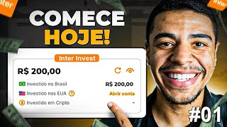 Montando uma Carteira de Investimentos DO ZERO  Começando com R 200 REAIS [upl. by Trelu]