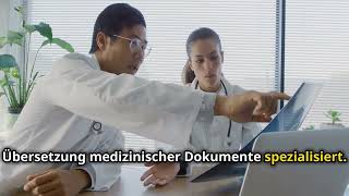 Medizinische Übersetzung und ihre Rolle im Gesundheitswesen und in der Medizintechnik [upl. by Mel]