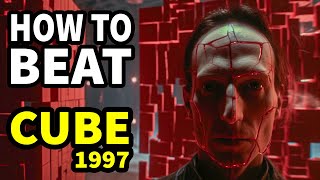 How To Beat THE DEATH MAZE In CUBE 1997 [upl. by Bohon]