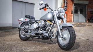 1990 HarleyDavidson FAT BOY  Review [upl. by Celina]