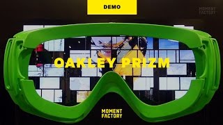 Oakley Prizm  A multimedia installation to showcase new lenses [upl. by Htnicayh269]