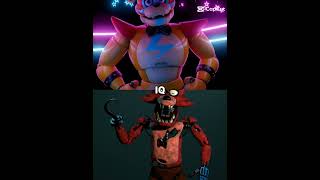 Glamrock freddy vs foxy [upl. by Robina]