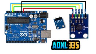 How To Interface ADXL335 Analog Accelerometer Sensor With Arduino [upl. by Osmond]