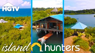 Searching for the PERFECT Private Island in Bocas del Toro Panama  Island Hunters  HGTV [upl. by Inait]