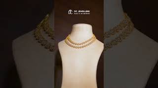 Double the Layer Double the Charm dcjewellers gold necklace [upl. by Katy]