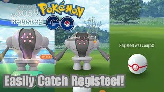 How to Catch Registeel Everytime in Pokemon GO [upl. by Hoffmann870]