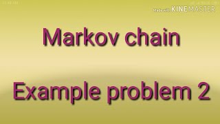 PQT part18 Markov chainIn Tamil [upl. by Anairuy]