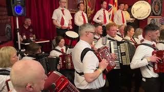 Knockloughrim Accordion Band  Liverpool Provincial Club 5 [upl. by Trawets]