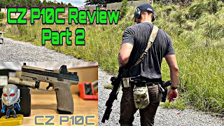 CZ P10 Review Part 2 [upl. by Nnayllek]