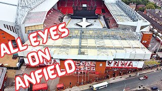 Liverpool FCs Stadium Transformed [upl. by Eleynad]