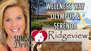 Ridgeview and Serenoa Lakes  Orlando Real Estate  Olympus  Clermont Florida  Sunday Drive [upl. by Henarat]