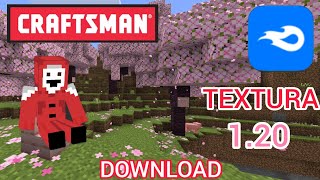 Craftsman 0143 apk Modificada con texturas Minecraft 120 link [upl. by Leviram]