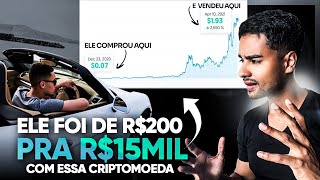 ELE COMPROU ESSA CRIPTOMOEDA NO MOMENTO CERTO E EXPLODIU [upl. by Orvie]