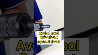 Avdel tool use for riveting briv rievtspeed rivet [upl. by Pournaras]