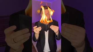 Wallet fire magic tricks revealed shorts shortsfeed magic magictricksrevealed [upl. by Ardnoyek]