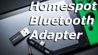 Homespot Bluetooth Adapter for Nintendo Switch  Most Compact in the Bunch [upl. by Heddy]