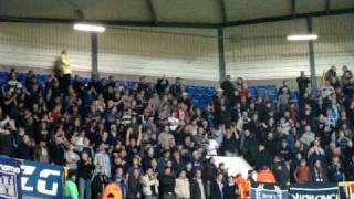 Tottenham Dinamo Dinamo Fans singing [upl. by Waldman]