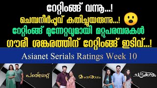 Asianet Serial TRP Rating Week 10  Asianet Serials Ratings  STAR ASIANET MEDIA [upl. by Ai]