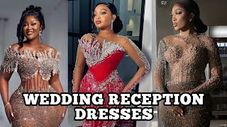 Wedding Reception Dresses weddingdress wedding goviral [upl. by Reivilo]