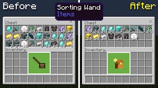 This is how to sort your Minecraft Chests in Seconds [upl. by Rehpitsirhc]