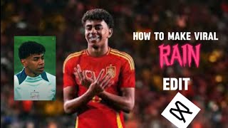 How to make Lamine Yamal Rain edit lamineyamal trending trendingshorts barcelona rainedit cool [upl. by Adev]