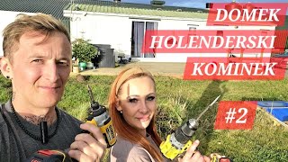 DOMEK HOLENDERSKI Demontaż kominka Lepimy otwory i demonujemy instalacje domekholenderski [upl. by Atinej]