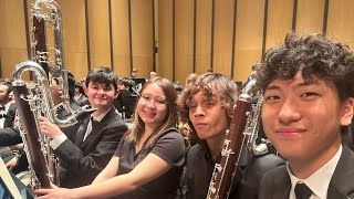 TMEA AllState 20232024  6A Symphonic Band  Maslanka’s Symphony No 4  Contrabass Clarinet POV [upl. by Jablon319]