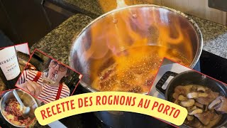 RECETTE DES ROGNONS AU PORTO DERWAN 😋 [upl. by Caraviello]