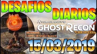 3 Veteranos El Muro y Soldados Santa Muerte  DESAFÍOS GHOST RECON WILDLANDS [upl. by Ybot29]