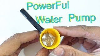 How To Make a Mini Powerful Water PumpAmazing Home Made Pump [upl. by Haskel10]