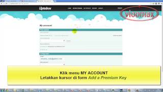 Uptoboxcom Upgrade Account Free menjadi Premium [upl. by Danita75]