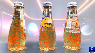 Orbitz Vanilla Orange Drink  90’s Drink with Balls [upl. by Elolcin]