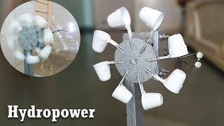 How to Generate Electricity from Water flow  Hydropower [upl. by Eeloj620]