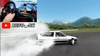 Toyota trueno ae86 drift practice assettocorsa logitechg29 [upl. by Trawets469]