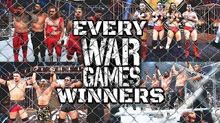 All WWE War Games Winners 20172023  By Wrestling Shorts [upl. by Monah685]