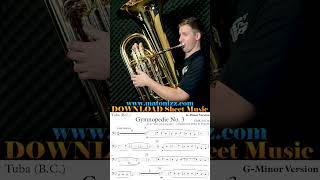 Euphonium 🆚 Eb Tuba 🆚 Flugelhorn COMPARISON satie gymnopedie euphonium tuba flugelhorn [upl. by Iila]