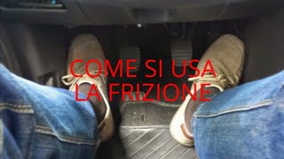 Come si usa la frizione AUTOSCUOLA MANTICA [upl. by Daisey]